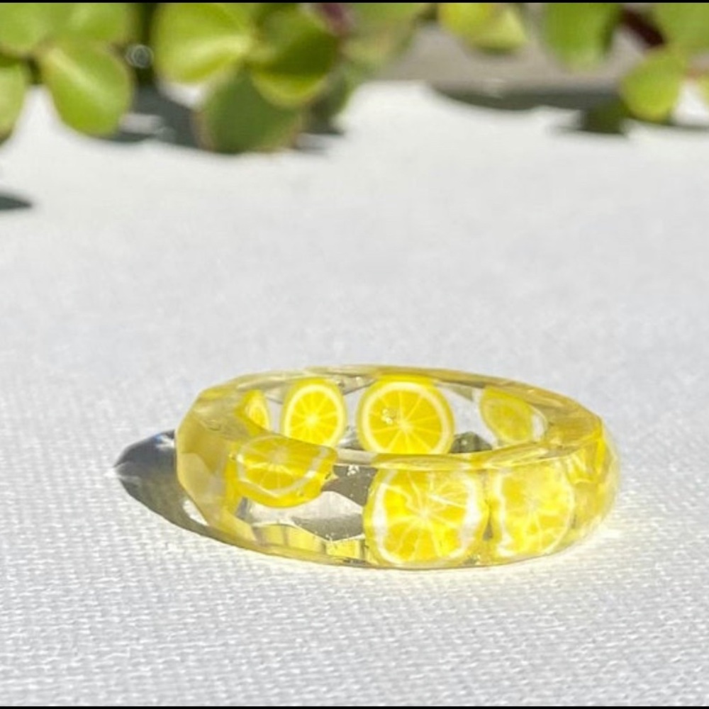 Resin Fruit Rings - Picture 3 of 8